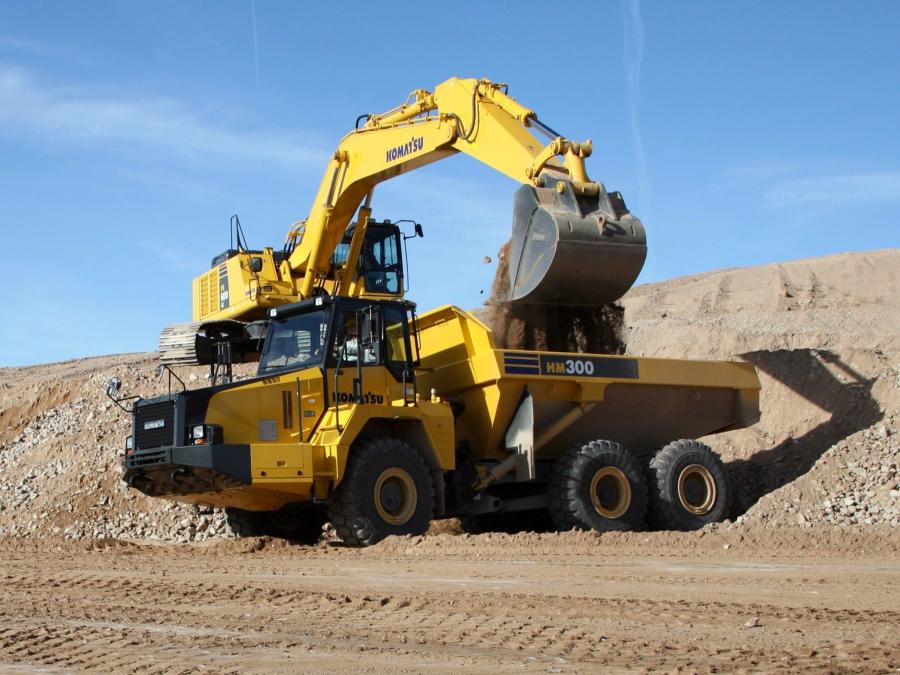  Komatsu HM300 2001 года  (фото 3 из 4)